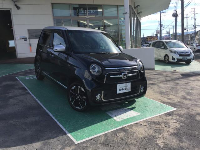 Ｎ－ＯＮＥ プレミアムツアラー　●プライムスムース＆ファブリックコンビシート（ジャージ）●運転席ハイトアジャスター●ナビ装着用スペシャルパッケージ＋ＥＴＣ車載器＋充電用ＵＳＢジ●ＬＥＤフォグライト●クルーズコントロール●パドルシフト（2枚目）