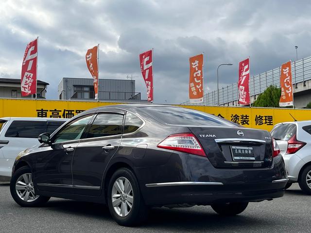 ティアナ  ナビ フルセグTV バックカメラ ETC 前後ドライブレコーダー AUX 純正AW 電動シート スマートキー オートライト(3枚目)