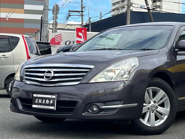 ティアナ  ナビ フルセグTV バックカメラ ETC 前後ドライブレコーダー AUX 純正AW 電動シート スマートキー オートライト(10枚目)