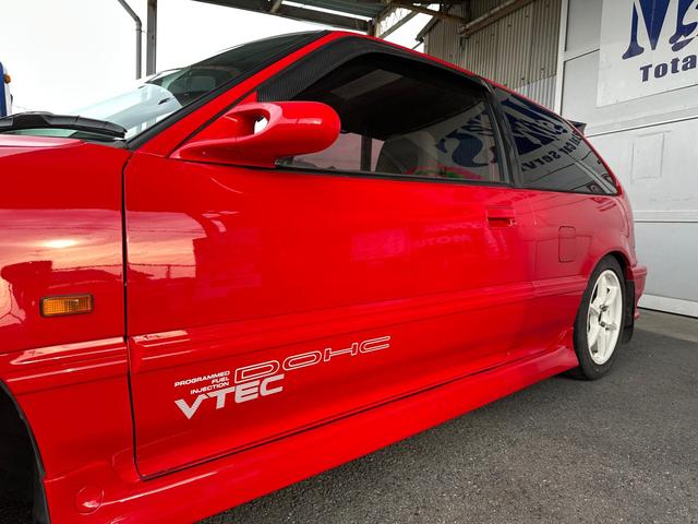 シビック ＳｉＲＩＩ　ヘッドＯ／Ｈ　ＳＰＯＯＮＥＣＵ　強化クラッチ　フル内装（25枚目）