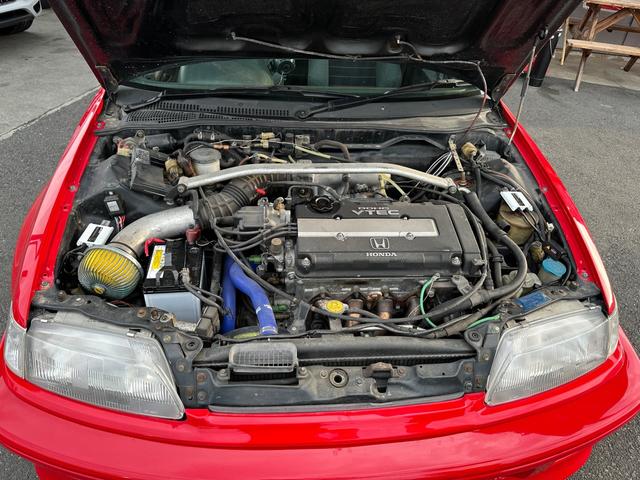 シビック ＳｉＲＩＩ　ヘッドＯ／Ｈ　ＳＰＯＯＮＥＣＵ　強化クラッチ　フル内装（33枚目）