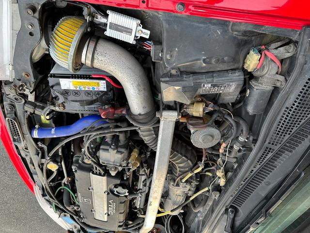 シビック ＳｉＲＩＩ　ヘッドＯ／Ｈ　ＳＰＯＯＮＥＣＵ　強化クラッチ　フル内装（35枚目）