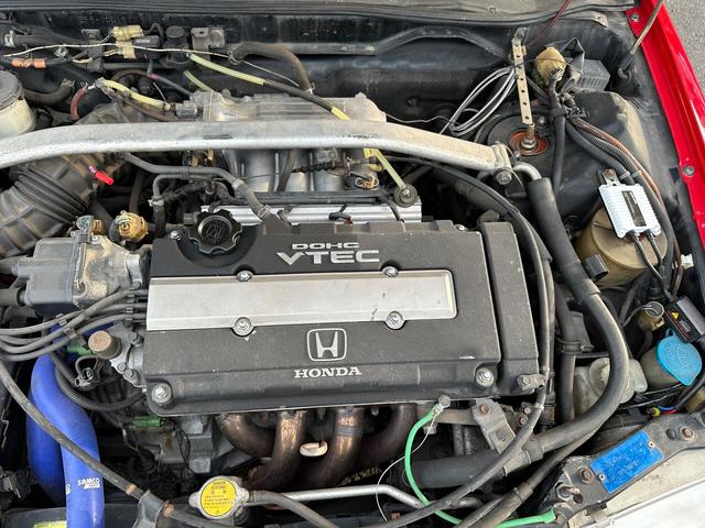 シビック ＳｉＲＩＩ　ヘッドＯ／Ｈ　ＳＰＯＯＮＥＣＵ　強化クラッチ　フル内装（37枚目）