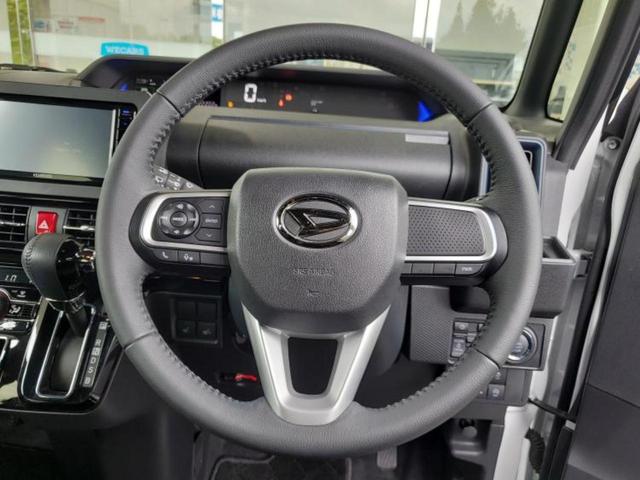 タント カスタムＲＳ　新品タイヤ／保証書／社外　ＳＤナビ／スマートアシスト（トヨタ・ダイハツ）／両側電動スライドドア／車線逸脱防止支援システム／シート　ハーフレザー／パーキングアシスト　バックガイド　衝突被害軽減システム（15枚目）