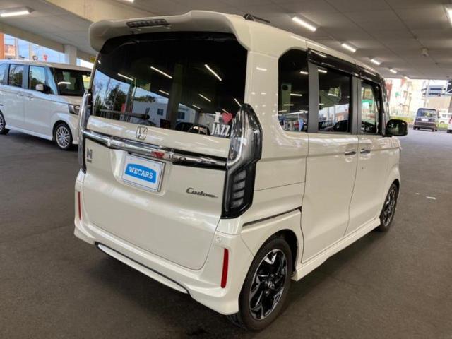 Ｎ－ＢＯＸカスタム Ｇ・ＥＸターボホンダセンシング　新品タイヤ／保証書／純正　ＳＤナビ／ホンダセンシング／両側電動スライドドア／車線逸脱防止支援システム／シート　ハーフレザー／ドライブレコーダー　純正／ヘッドランプ　ＬＥＤ／ＵＳＢジャック　ターボ（3枚目）