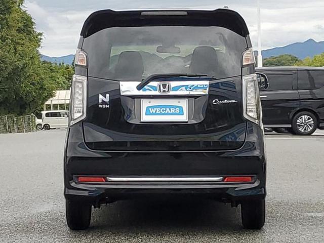 Ｎ－ＷＧＮカスタム Ｇ・ターボパッケージ　純正　ＳＤナビ／シティーブレーキアクティブシステム（ホンダ）／シート　ハーフレザー／ヘッドランプ　ＨＩＤ／Ｂｌｕｅｔｏｏｔｈ接続／ＥＴＣ／ＥＢＤ付ＡＢＳ／横滑り防止装置／アイドリングストップ（45枚目）