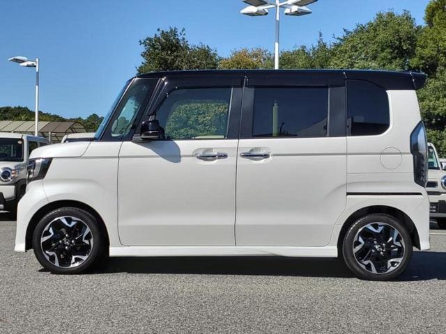 Ｎ－ＢＯＸカスタム Ｇ・Ｌターボホンダセンシング　新品タイヤ／保証書／純正　８インチ　ＳＤナビ／ホンダセンシング／両側電動スライドドア／車線逸脱防止支援システム／シート　ハーフレザー／ヘッドランプ　ＬＥＤ／ＵＳＢジャック／Ｂｌｕｅｔｏｏｔｈ接続（2枚目）