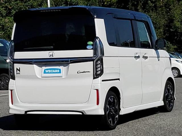 Ｎ－ＢＯＸカスタム Ｇ・Ｌターボホンダセンシング　新品タイヤ／保証書／純正　８インチ　ＳＤナビ／ホンダセンシング／両側電動スライドドア／車線逸脱防止支援システム／シート　ハーフレザー／ヘッドランプ　ＬＥＤ／ＵＳＢジャック／Ｂｌｕｅｔｏｏｔｈ接続（3枚目）