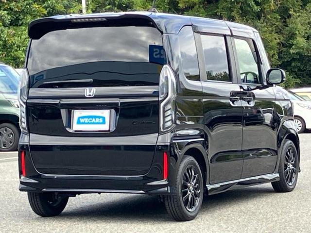 Ｎ－ＢＯＸカスタム Ｌスタイルプラスブラック　保証書／純正　ＳＤナビ／ホンダセンシング／両側電動スライドドア／シートヒーター／車線逸脱防止支援システム／ヘッドランプ　ＬＥＤ／ＵＳＢジャック／Ｂｌｕｅｔｏｏｔｈ接続／ＥＴＣ／ＥＢＤ付ＡＢＳ（3枚目）