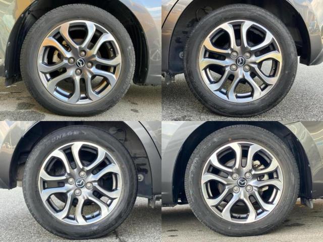 デミオ XDツーリングLパッケージ 新品タイヤ/保証書/純正 SDナビ/アイアクティブセンス(マツダ)/シートヒーター 前席/シート ハーフレザー/ヘッドランプ LED/USBジャック/Bluetooth接続/ETC/EBD付ABS(51枚目)