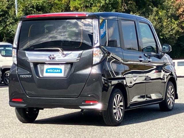 ルーミー カスタムG 新品タイヤ/純正 メモリーナビ/スマートアシスト(トヨタ・ダイハツ)/両側電動スライドドア/シートヒーター 前席/ヘッドランプ LED/Bluetooth接続/ETC2.0/横滑り防止装置 DVD再生(3枚目)