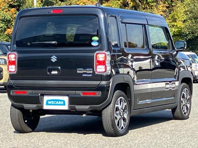 ハスラー ハイブリッドＸ　新品タイヤ／保証書／純正　９インチ　ＳＤナビ／デュアルカメラブレーキサポート（スズキ）／シートヒーター／全方位モニター用カメラ／車線逸脱防止支援システム／ドライブレコーダー　社外　全周囲カメラ　ＥＴＣ（3枚目）