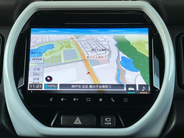 ハスラー ハイブリッドＸ　新品タイヤ／保証書／純正　９インチ　ＳＤナビ／デュアルカメラブレーキサポート（スズキ）／シートヒーター／全方位モニター用カメラ／車線逸脱防止支援システム／ドライブレコーダー　社外　全周囲カメラ　ＥＴＣ（10枚目）