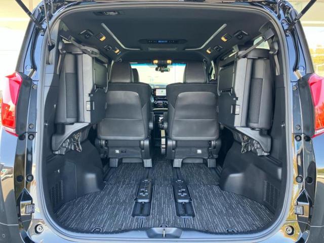 アルファード Ｓタイプゴールド３　ディスプレイオーディオ＋ナビ９インチ／フリップダウンモニター　純正　１２．１インチ／トヨタセーフティセンス／両側電動スライドドア／車線逸脱防止支援システム／シート　ハーフレザー　衝突被害軽減システム（21枚目）