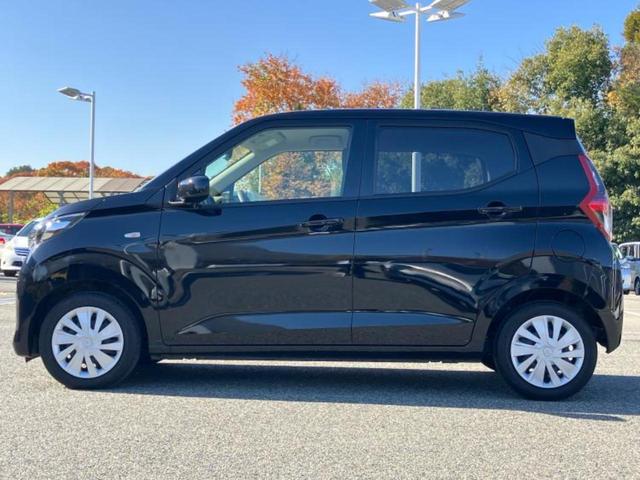 ｅＫワゴン Ｍ　保証書／イーアシスト（ミツビシ）／シートヒーター　前席／車線逸脱防止支援システム／ＵＳＢジャック／ＥＢＤ付ＡＢＳ／アイドリングストップ／エアバッグ　運転席／エアバッグ　助手席／エアバッグ　サイド（2枚目）