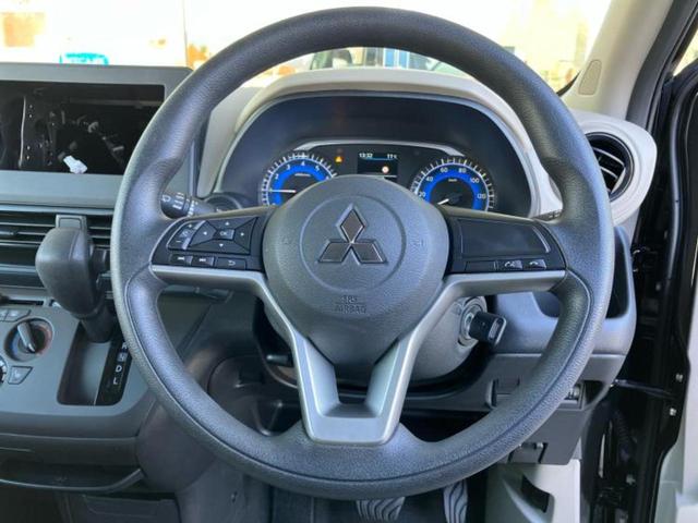 ｅＫワゴン Ｍ　保証書／イーアシスト（ミツビシ）／シートヒーター　前席／車線逸脱防止支援システム／ＵＳＢジャック／ＥＢＤ付ＡＢＳ／アイドリングストップ／エアバッグ　運転席／エアバッグ　助手席／エアバッグ　サイド（10枚目）