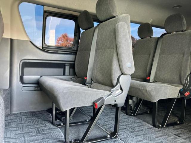 ハイエースワゴン ＧＬ　エアロ／社外　１１インチ　ＳＤナビ／電動スライドドア／ヘッドランプ　ＬＥＤ／Ｂｌｕｅｔｏｏｔｈ接続／ＥＴＣ／バックモニター／フルセグＴＶ／ＤＶＤ／エアバッグ　運転席／エアバッグ　助手席　フルエアロ（6枚目）