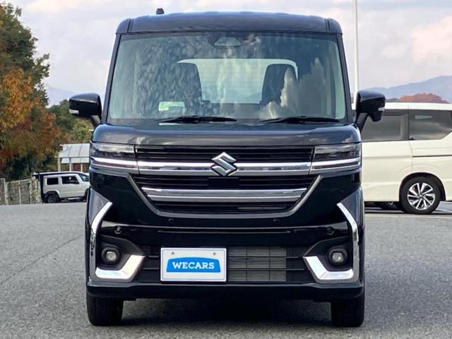 スペーシアカスタム ハイブリッドXS 保証書/セーフティサポート(スズキ)/両側電動スライドドア/シートヒーター 前席/車線逸脱防止支援システム/ヘッドランプ LED/EBD付ABS/横滑り防止装置/アイドリングストップ ワンオーナー(48枚目)