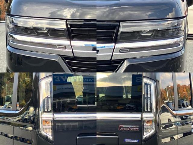 スペーシアカスタム ハイブリッドXS 保証書/セーフティサポート(スズキ)/両側電動スライドドア/シートヒーター 前席/車線逸脱防止支援システム/ヘッドランプ LED/EBD付ABS/横滑り防止装置/アイドリングストップ ワンオーナー(57枚目)