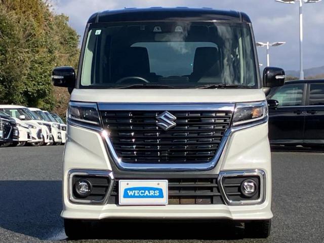 スペーシアカスタム ハイブリッドXS 社外 SDナビ/セーフティサポート(スズキ)/両側電動スライドドア/シートヒーター 運転席/車線逸脱防止支援システム/シート ハーフレザー/ヘッドランプ LED/Bluetooth接続/ETC(46枚目)