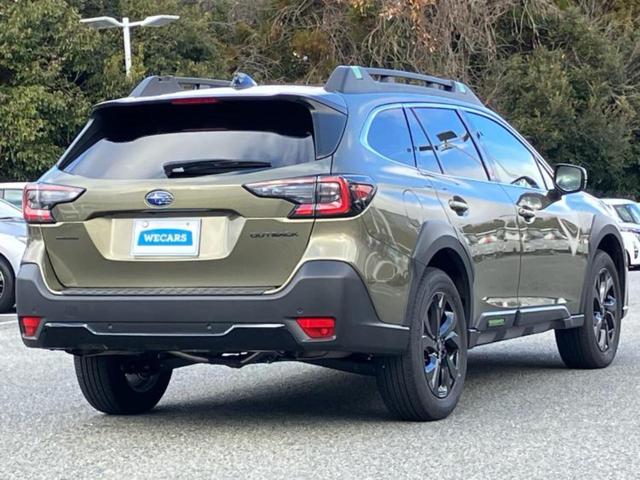 レガシィアウトバック ４ＷＤ　Ｘ－ブレイクＥＸ　サンルーフ／純正　１１．６インチ　ＨＤＤナビ／アイサイトＸ（スバル新型）／シートヒーター　全席／車線逸脱防止支援システム／シート　合皮／電動バックドア／ヘッドランプ　ＬＥＤ／クルーズコントロール（3枚目）