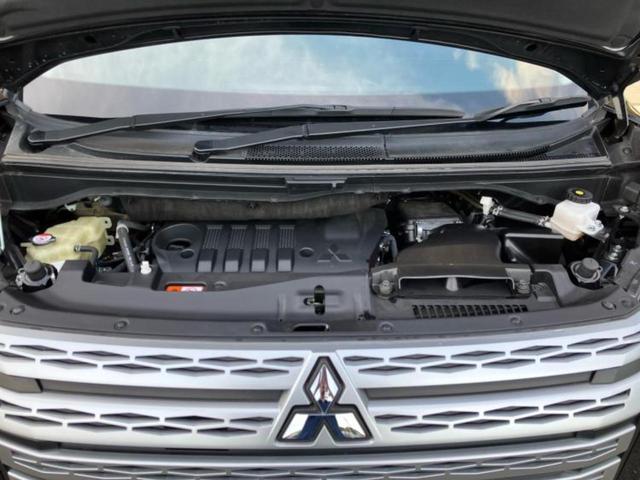 デリカＤ：５ ４ＷＤ　Ｐ　保証書／社外　１１インチ　ＳＤナビ／イーアシスト（ミツビシ）／両側電動スライドドア／シートヒーター　前席／マルチアラウンドモニター／車線逸脱防止支援システム／電動バックドア／ヘッドランプ　ＬＥＤ（54枚目）