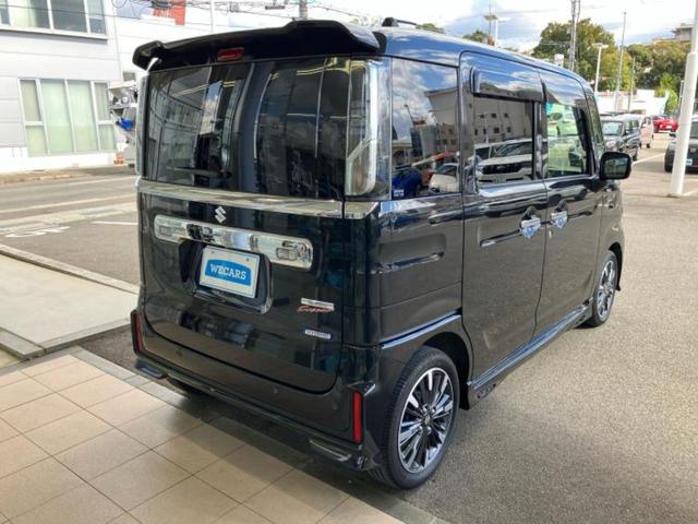 スペーシアカスタム ハイブリッドXS 保証書/社外 SDナビ/セーフティサポート(スズキ)/両側電動スライドドア/シートヒーター 運転席/シート ハーフレザー/ヘッドランプ LED/Bluetooth接続/ETC/EBD付ABS(3枚目)