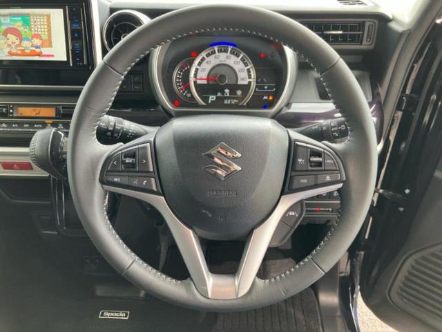 スペーシアカスタム ハイブリッドXS 保証書/社外 SDナビ/セーフティサポート(スズキ)/両側電動スライドドア/シートヒーター 運転席/シート ハーフレザー/ヘッドランプ LED/Bluetooth接続/ETC/EBD付ABS(15枚目)