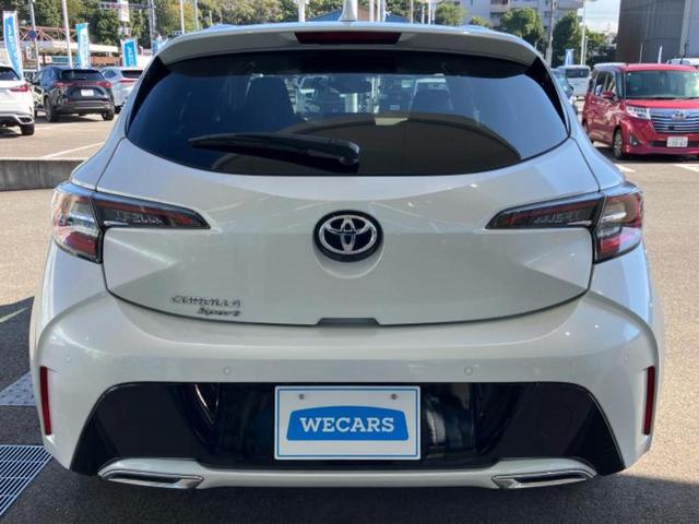 カローラスポーツ Gスタイルパッケージ 保証書/ディスプレイオーディオ9インチ/トヨタセーフティセンス/シートヒーター 前席/車線逸脱防止支援システム/シート ハーフレザー/ヘッドランプ LED/Bluetooth接続/ETC バックカメラ(45枚目)