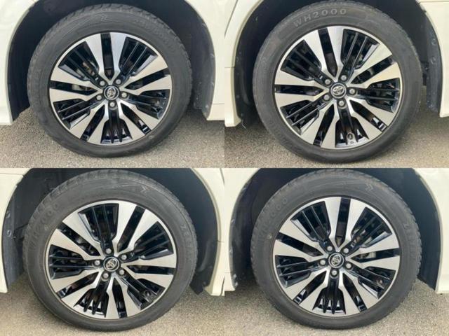 アルファード Ｓ　Ｃパッケージ　新品タイヤ／保証書／ディスプレイオーディオ＋ナビ９インチ／後席モニター　純正　１２．３インチ／トヨタセーフティセンス／両側電動スライドドア／エアーシート　前席／シート　合皮／電動バックドア　電動シート（62枚目）