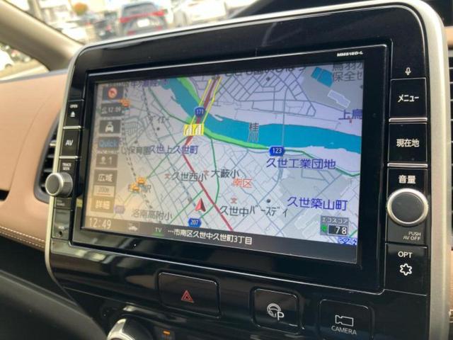 セレナ ハイウェイスターＶセレクション　新品タイヤ／純正　９インチ　メモリーナビ／フリップダウンモニター　純正　１１インチ／エマージェンシーブレーキ／両側電動スライドドア／アラウンドビューモニター／車線逸脱防止支援システム　全周囲カメラ（10枚目）