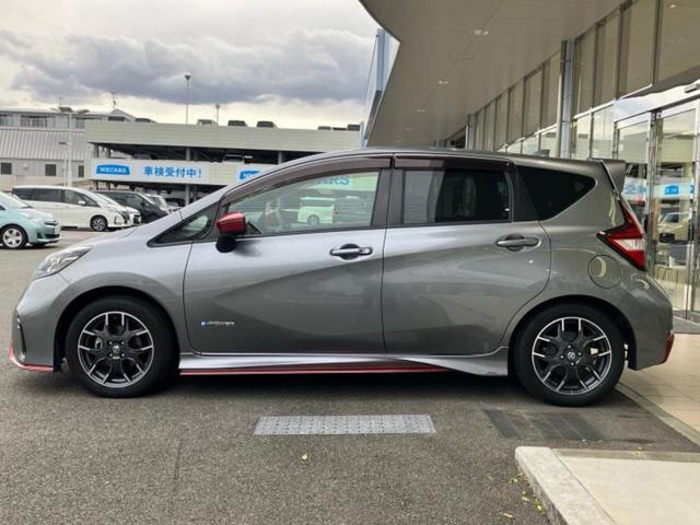 ノート eパワーニスモ 新品タイヤ/保証書/純正 SDナビ/インテリジェントルームミラー/エマージェンシーブレーキ/アラウンドビューモニター/車線逸脱防止支援システム/ヘッドランプ LED/Bluetooth接続/ETC(2枚目)