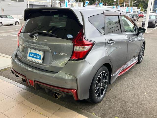 ノート eパワーニスモ 新品タイヤ/保証書/純正 SDナビ/インテリジェントルームミラー/エマージェンシーブレーキ/アラウンドビューモニター/車線逸脱防止支援システム/ヘッドランプ LED/Bluetooth接続/ETC(3枚目)