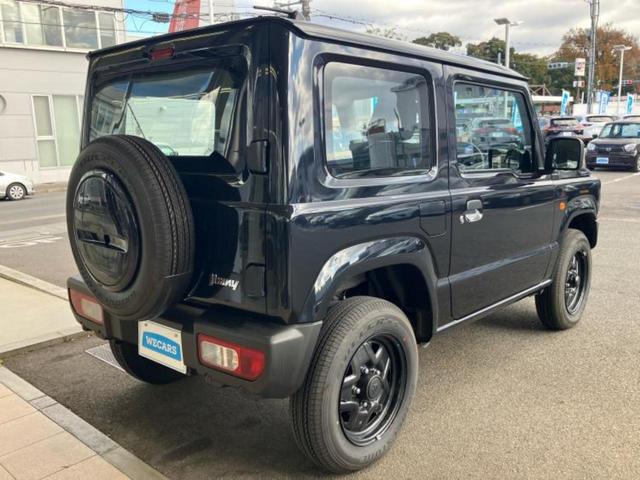 ジムニー ４ＷＤ　ＸＧ　保証書／セーフティサポート（スズキ）／車線逸脱防止支援システム／ＡＢＳ／アイドリングストップ／エアバッグ　運転席／エアバッグ　助手席／エアバッグ　サイド／パワーウインドウ／キーレスエントリー　４ＷＤ（3枚目）
