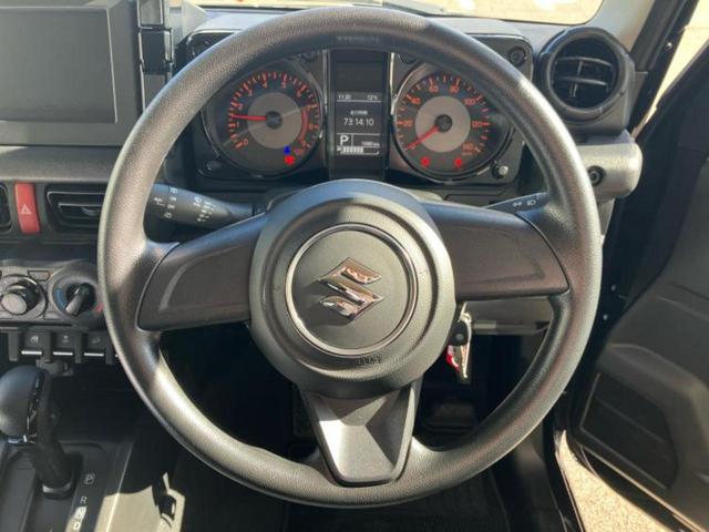 ジムニー ４ＷＤ　ＸＧ　保証書／セーフティサポート（スズキ）／車線逸脱防止支援システム／ＡＢＳ／アイドリングストップ／エアバッグ　運転席／エアバッグ　助手席／エアバッグ　サイド／パワーウインドウ／キーレスエントリー　４ＷＤ（10枚目）