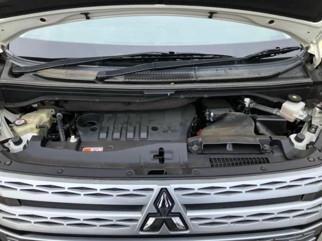 デリカＤ：５ ４ＷＤ　Ｇパワーパッケージ　保証書／純正　１０インチ　ＳＤナビ／衝突安全装置／両側電動スライドドア／シートヒーター／マルチアラウンドモニター／車線逸脱防止支援システム／シート　合皮／電動バックドア／ドライブレコーダー　社外（50枚目）