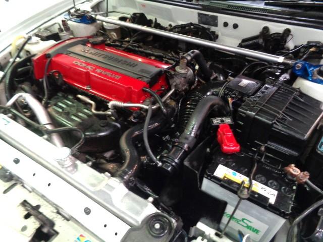 ランサー ＧＳＲエボリューションＩＶ　スコーティアホワイトカラーＧＳＲＥＶＯフルエアロ４Ｇ６３ターボエンジン５ＭＴ４ＷＤアルミラジエターＣＵＳＣＯタワーバーリアボディバーＯＺアルミ大型ＦＯＧレカロシートＭＯＭＯステアリングＴベルト交換済（39枚目）