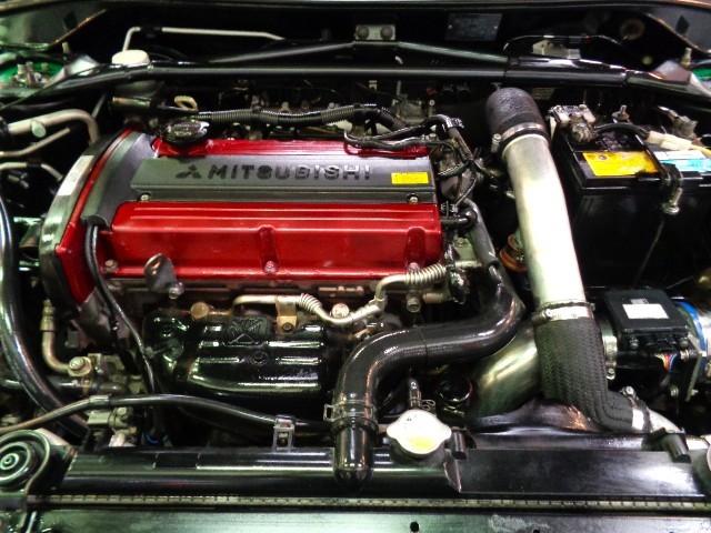 ランサー ＧＳＲエボリューションＶＩＩＩ　４Ｇ６３ターボエンジン６ＭＴ４ＷＤアメジストブラックカラーＨＫＳマフラーＨＫＳエアクリＴＥＩＮ車高調ブレンボキャリパーレカロシートＡＣＤコントロールＤＥＦＩメーターＥＮＫＥＩアルミＴベルト交換済（37枚目）
