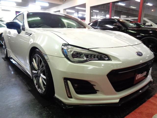 ＢＲＺ Ｓ　後期モデルタイプＳプレミアムホワイトパールカラーＳＴＩエアロＦＡ２０ＢＯＸＥＲエンジン６ＭＴステンマフラーＨＫＳエアクリサクションＴＥＩＮ車高調ＳＴＩキャリパータワーバーナビＴＶバックカメラＥＴＣ（2枚目）