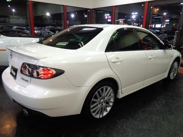 マツダスピードアテンザ ベースグレード スノーフレークホワイトパールカラーMAZDASPEED専用エアロMZR2.3DISIターボエンジン6MTミッション専用2本出しマフラートルクスプリット4WD18インチアルミHIDライトスマートキー(20枚目)