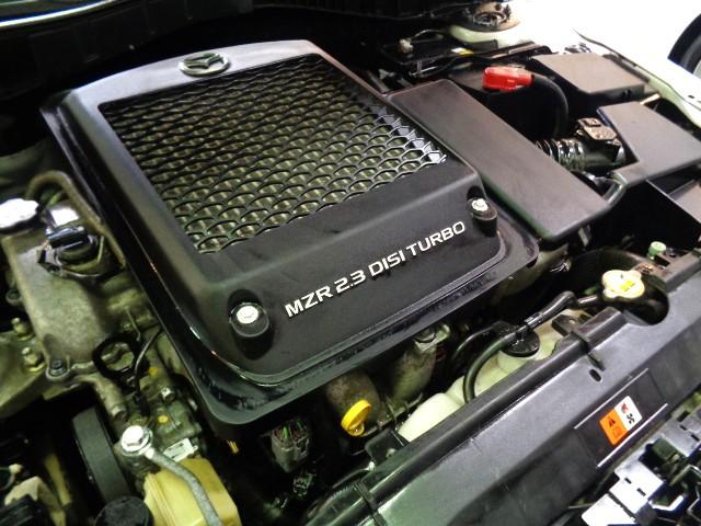 マツダスピードアテンザ ベースグレード スノーフレークホワイトパールカラーMAZDASPEED専用エアロMZR2.3DISIターボエンジン6MTミッション専用2本出しマフラートルクスプリット4WD18インチアルミHIDライトスマートキー(40枚目)