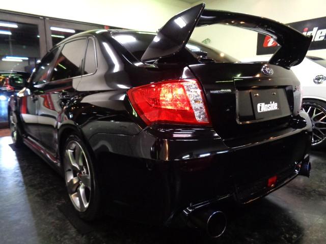 インプレッサ ＷＲＸ　ＳＴｉ　オブシディアンブラックＰカラーＳＴＩエアロＷＪ２０ＢＯＸＥＲターボエンジン６ＭＴ４ＷＤＧＰスポーツマフラーブローオフＴＥＩＮ車高調ＤＣデフコンＳＴＩキャリパーＳＴＩアルミＭＯＭＯステアＳＴＩシート（11枚目）