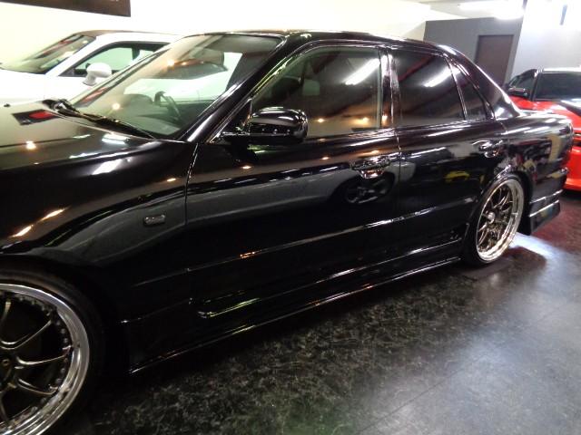 スカイライン 25GT-Xターボ ブラックカラーフルエアロRB25DETターボNEO6エンジン5MTミッションデュアルマフラーBLITZエアクリインターC車高調プロフェックKOYOラジエター対向キャリパーSSR19アルミTベルト交換済(16枚目)