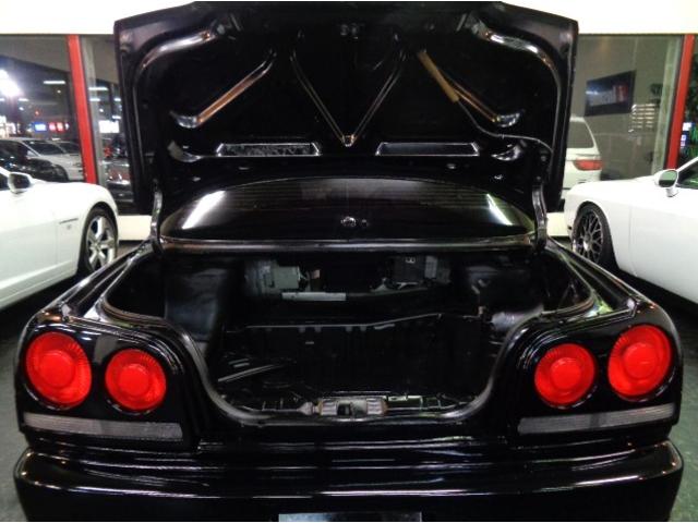 スカイライン 25GT-Xターボ ブラックカラーフルエアロRB25DETターボNEO6エンジン5MTミッションデュアルマフラーBLITZエアクリインターC車高調プロフェックKOYOラジエター対向キャリパーSSR19アルミTベルト交換済(34枚目)