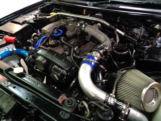 スカイライン 25GT-Xターボ ブラックカラーフルエアロRB25DETターボNEO6エンジン5MTミッションデュアルマフラーBLITZエアクリインターC車高調プロフェックKOYOラジエター対向キャリパーSSR19アルミTベルト交換済(36枚目)