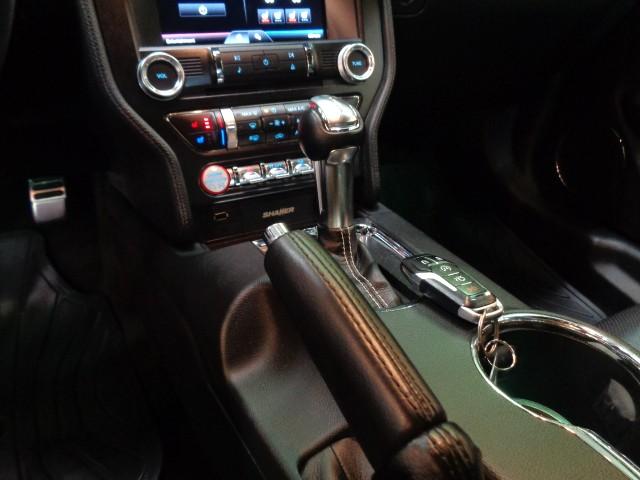 マスタング ５０イヤーズ　エディション　３５０台限定車２．３ＥＣＯＢＯＯＳＴターボ６速パドルＳステンマフラー車高調ＦブレンボＦＯＲＧＩＡＲＴ２０アルミ黒革インテリアディスプレイオーディオＳＨＡＫＥＲスピーカーパワーシートヒーターエアコン（29枚目）