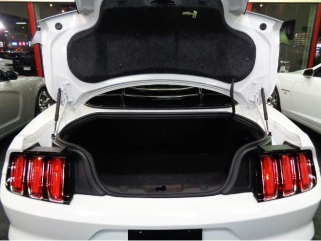 マスタング ５０イヤーズ　エディション　３５０台限定車２．３ＥＣＯＢＯＯＳＴターボ６速パドルＳステンマフラー車高調ＦブレンボＦＯＲＧＩＡＲＴ２０アルミ黒革インテリアディスプレイオーディオＳＨＡＫＥＲスピーカーパワーシートヒーターエアコン（40枚目）