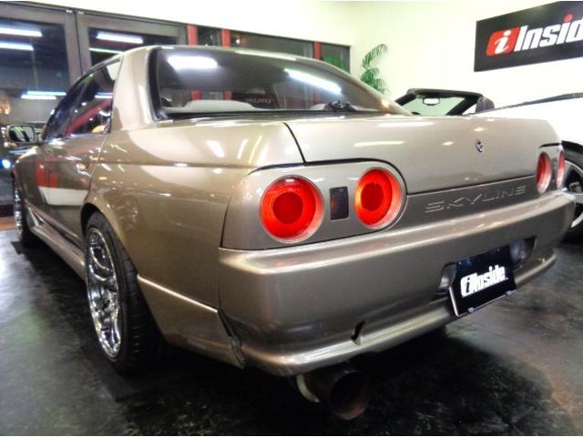 スカイライン ＧＴＳ－ｔタイプＭ　Ｒ３２ＧＴＲ仕様フルエアロシリカブレスカラーＲＢ２５ＤＥＴターボＮＥＯ６エンジン公認５ＭＴマフラーＨＫＳエアクリ車高調ラジエター対向キャリパー追加メーターＷＯＲＫアルミレカロシートイタルボランテステア（11枚目）