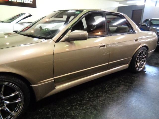 スカイライン ＧＴＳ－ｔタイプＭ　Ｒ３２ＧＴＲ仕様フルエアロシリカブレスカラーＲＢ２５ＤＥＴターボＮＥＯ６エンジン公認５ＭＴマフラーＨＫＳエアクリ車高調ラジエター対向キャリパー追加メーターＷＯＲＫアルミレカロシートイタルボランテステア（16枚目）