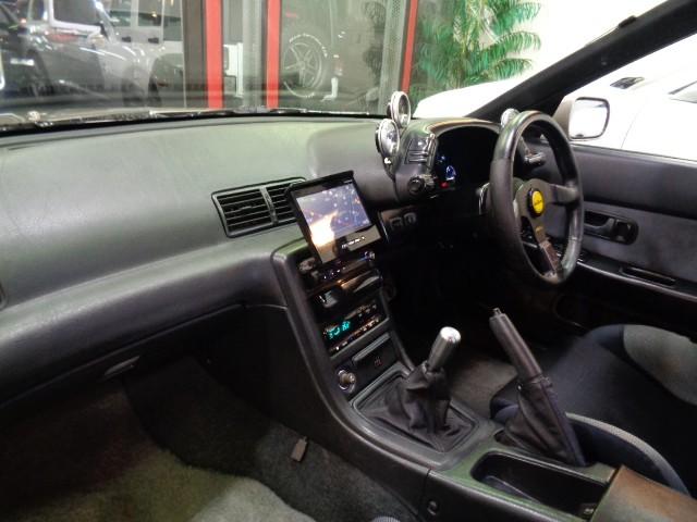 スカイライン ＧＴＳ－ｔタイプＭ　Ｒ３２ＧＴＲ仕様フルエアロシリカブレスカラーＲＢ２５ＤＥＴターボＮＥＯ６エンジン公認５ＭＴマフラーＨＫＳエアクリ車高調ラジエター対向キャリパー追加メーターＷＯＲＫアルミレカロシートイタルボランテステア（23枚目）